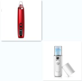 Electric blackhead cleansing instrument (Option: Red set-USB)