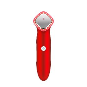 Home Facial Photon Rejuvenation Equipment (Option: Red-English-USB)