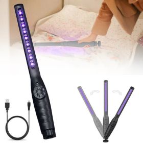 USB Efficient Sterilize Light Germicidal Lamp Home Handheld Disinfection (Color: as picture)